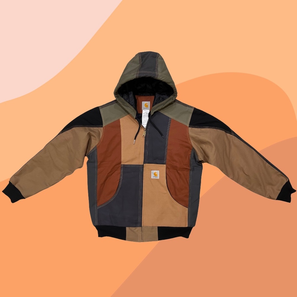 Reworked Carhartt Jacket - Multicolor - Stonehaven Pass Edition